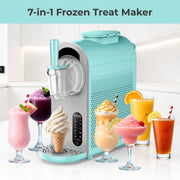 Whynter ICS-167-TB 7-in-1 Soft Serve Ice Cream & Slushy Maker | 1.6 Qt Built-in Compressor, 5 Firmness Levels, Touch Control Whynter