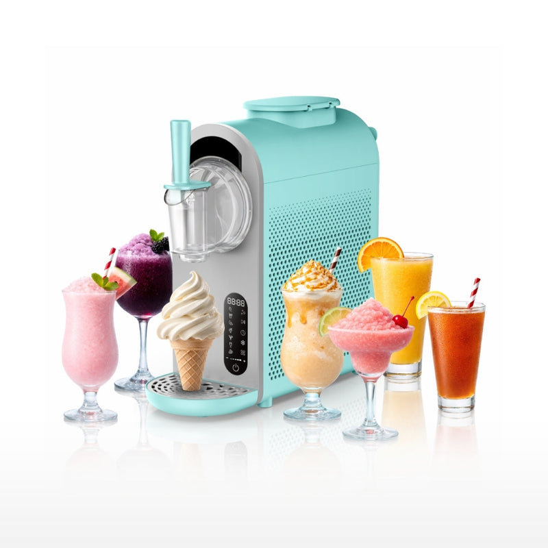 Whynter ICS-167-TB 7-in-1 Soft Serve Ice Cream & Slushy Maker | 1.6 Qt Built-in Compressor, 5 Firmness Levels, Touch Control Whynter