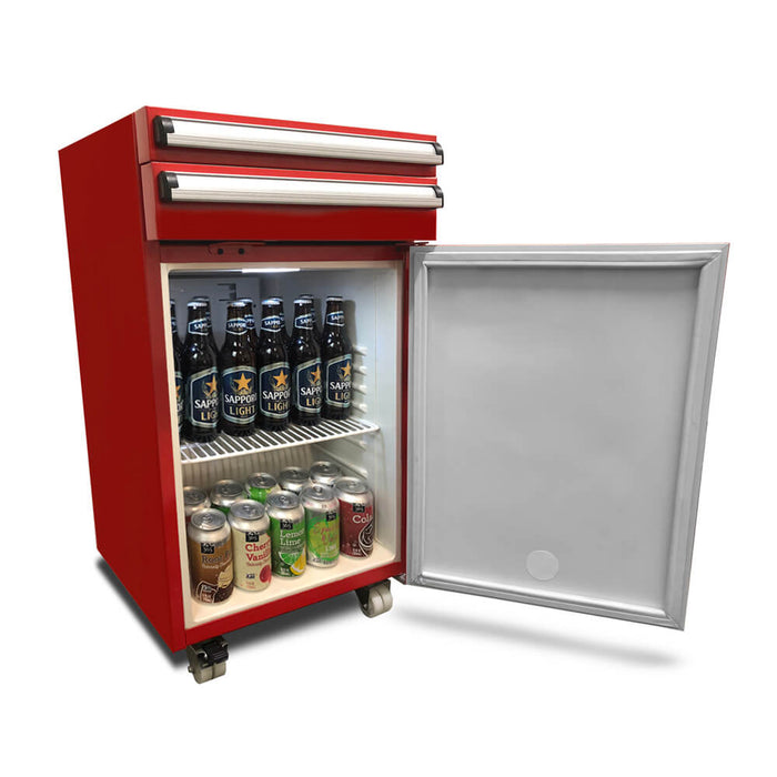 Whynter - Portable 1.8 cu.ft. Tool Box Refrigerator with 2 Drawers and Lock | TBR - 185SR - CulinaryProfis