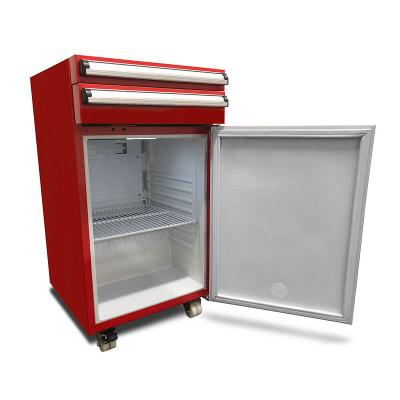Whynter - Portable 1.8 cu.ft. Tool Box Refrigerator with 2 Drawers and Lock | TBR - 185SR - CulinaryProfis