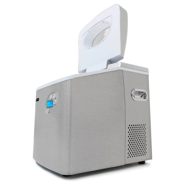 Whynter - Portable Ice Maker 49 lb capacity - Stainless Steel | IMC - 490SS - CulinaryProfis