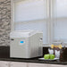 Whynter - Portable Ice Maker with 49lb Capacity Stainless Steel with Water Connection | IMC - 491DC - CulinaryProfis