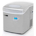 Whynter - Portable Ice Maker with 49lb Capacity Stainless Steel with Water Connection | IMC - 491DC - CulinaryProfis