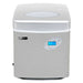 Whynter - Portable Ice Maker with 49lb Capacity Stainless Steel with Water Connection | IMC - 491DC - CulinaryProfis