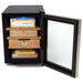 Whynter - Stainless Steel 1.2 cu. ft. Cigar Cooler Humidor | CHC - 120S - CulinaryProfis