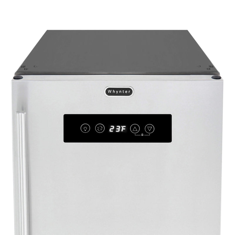 Whynter - Stainless Steel Built - in or Freestanding 2.9 cu. ft. Beer Keg Froster Beverage Refrigerator with Digital Controls | BEF - 286SB - CulinaryProfis