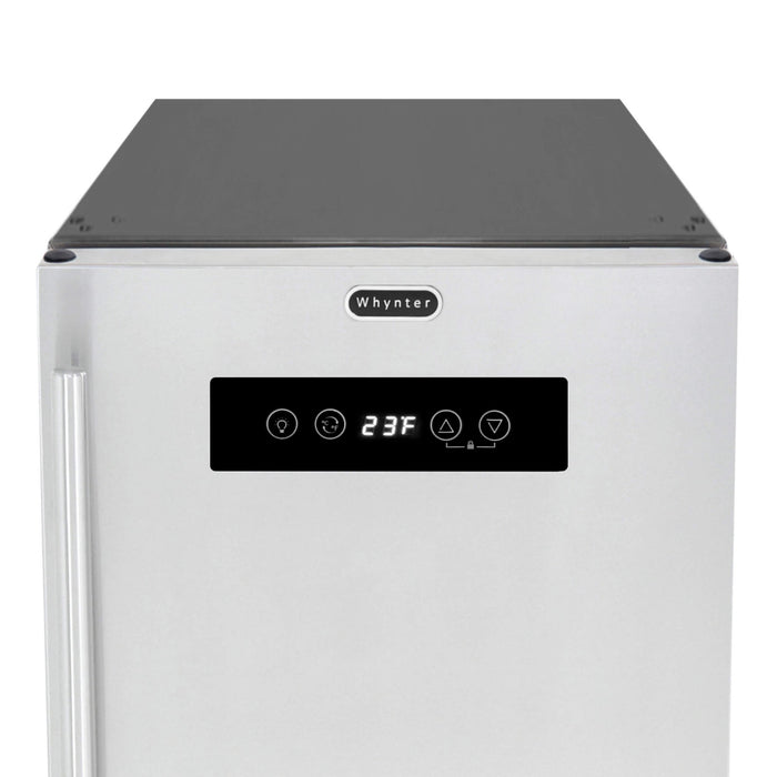 Whynter - Stainless Steel Built - in or Freestanding 2.9 cu. ft. Beer Keg Froster Beverage Refrigerator with Digital Controls | BEF - 286SB - CulinaryProfis