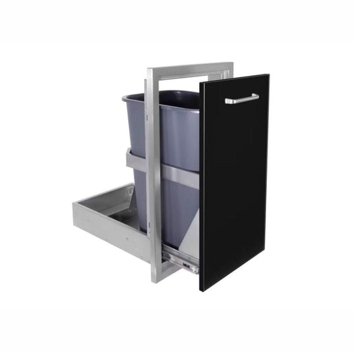 Wildfire 14" X 26" Roll Out Trash Stainless Steel Drawer - CulinaryProfis