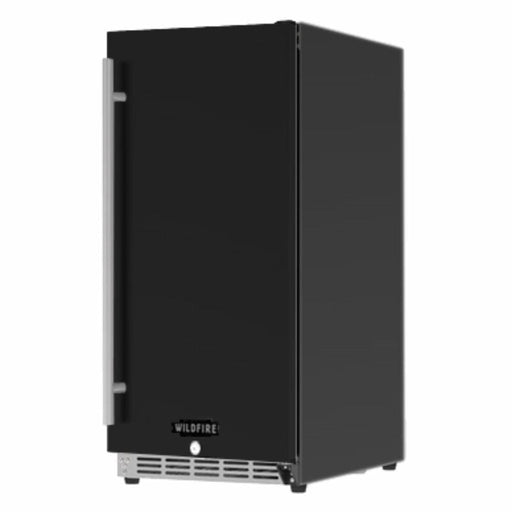 Wildfire 15" 3.2 CU. FT Black Stainless Steel Fridge Sleeve - CulinaryProfis
