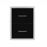 Wildfire 16" X 22" Double Access Stainless Steel Drawer - CulinaryProfis