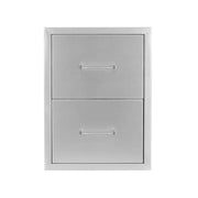 Wildfire 16" X 22" Double Access Stainless Steel Drawer - CulinaryProfis