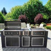 Wildfire 16" X 22" Double Access Stainless Steel Drawer - CulinaryProfis