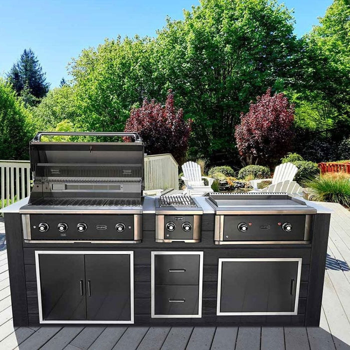 Wildfire 16" X 22" Double Access Stainless Steel Drawer - CulinaryProfis