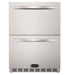 Wildfire 24" 5.3 Cu. Ft. Dual Drawer Stainless Steel Outdoor Refrigerator - CulinaryProfis