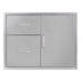 Wildfire 30" X 21" Access Door & Double Drawer Stainless Steel Combos - CulinaryProfis