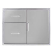 Wildfire 30" X 24" Access Door & Double Drawer Stainless Steel Combos - CulinaryProfis