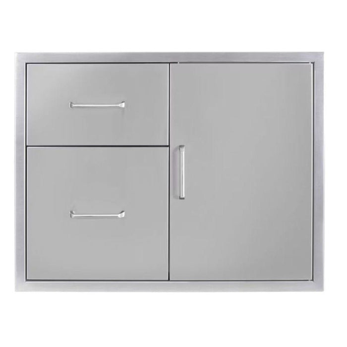 Wildfire 30" X 24" Access Door & Double Drawer Stainless Steel Combos - CulinaryProfis