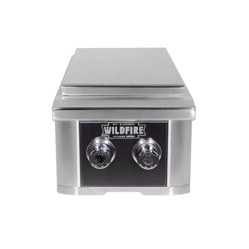 Wildfire Ranch PRO 14" Built - In 304 Stainless Steel Double Side Burner (2 Burner) - CulinaryProfis