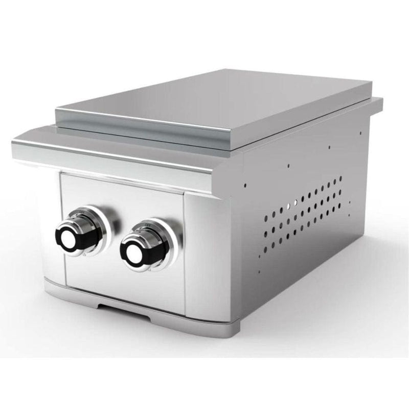 Wildfire Ranch PRO 14" Built - In 304 Stainless Steel Double Side Burner (2 Burner) - CulinaryProfis