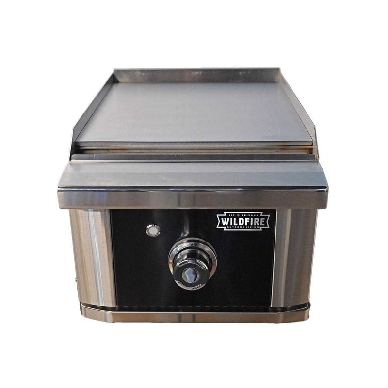 Wildfire Ranch PRO 15" Built - In Stainless Steel Side Griddle (1 Burner) - CulinaryProfis