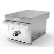 Wildfire Ranch PRO 15" Built - In Stainless Steel Side Griddle (1 Burner) - CulinaryProfis