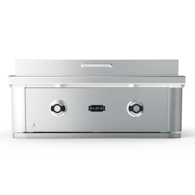 Wildfire Ranch PRO 30" Built - In Stainless Steel Side Griddle (2 Burner) - CulinaryProfis