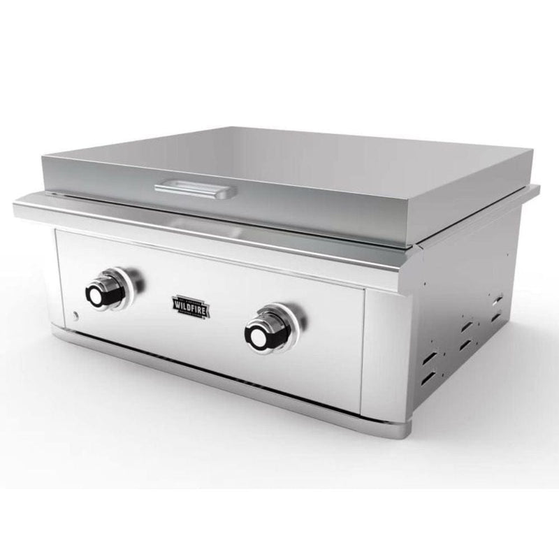 Wildfire Ranch PRO 30" Built - In Stainless Steel Side Griddle (2 Burner) - CulinaryProfis