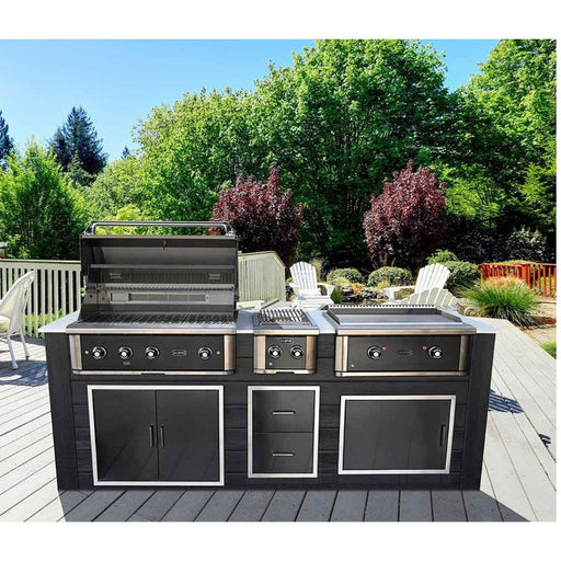 Wildfire Ranch PRO 30" Built - In Stainless Steel Side Griddle (2 Burner) - CulinaryProfis