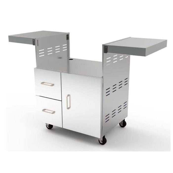 Wildfire Ranch PRO 30" Stainless Steel Griddle Cart - CulinaryProfis