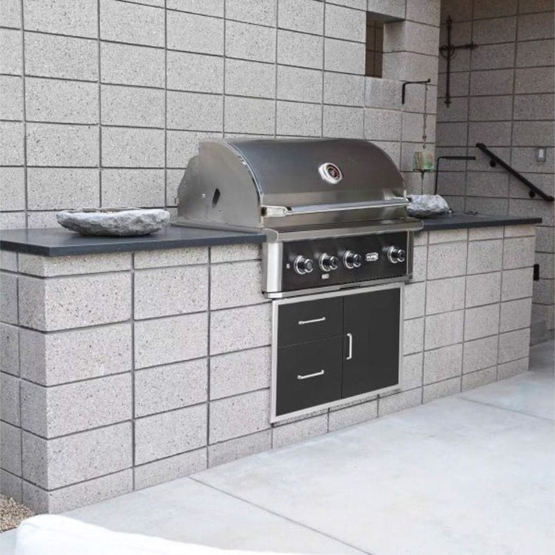 Wildfire Ranch PRO 36" Built - In 304 Stainless Steel Gas Grill (3 Burner) - CulinaryProfis
