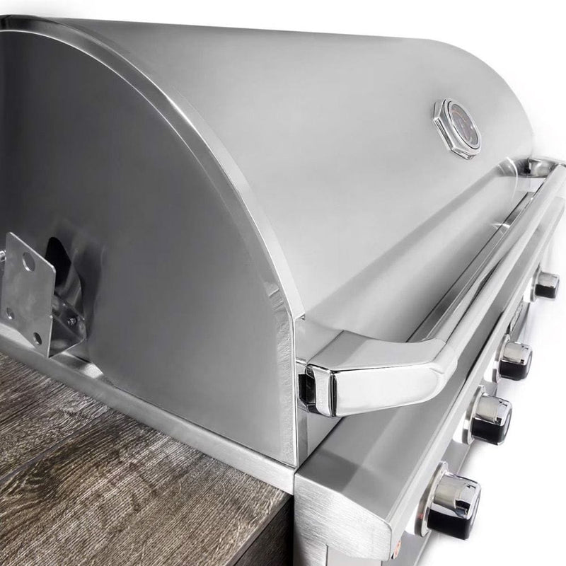 Wildfire Ranch PRO 42" Built - In 304 Stainless Steel Gas Grill (4 Burner) - CulinaryProfis