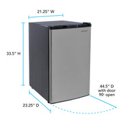 Avanti 4.5 cu. ft. Compact Refrigerator with True Freezer Avanti Products, LLC