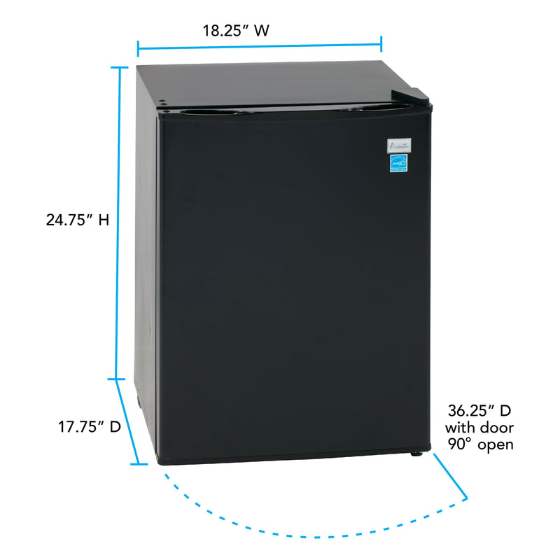 Avanti 2.4 cu. ft. Compact Refrigerator Avanti Products, LLC