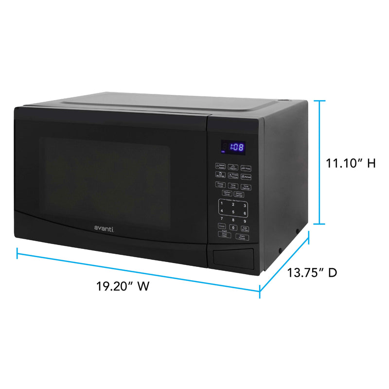 Avanti Countertop Microwave Oven, 0.9 cu. ft. Avanti Products, LLC
