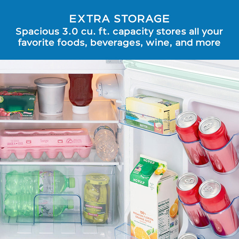 Avanti 3.0 Cu. Ft. Retro Compact Refrigerator Avanti Products, LLC