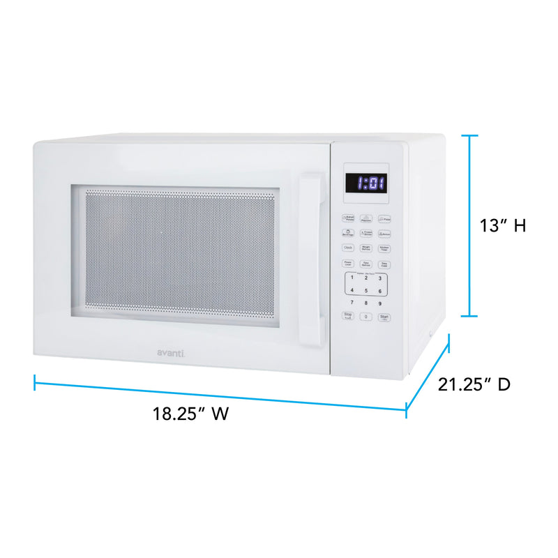 Avanti 1.5 cu. ft. Microwave Oven Avanti Products, LLC