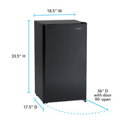 Avanti 3.2 cu. ft. Compact Refrigerator Avanti Products, LLC