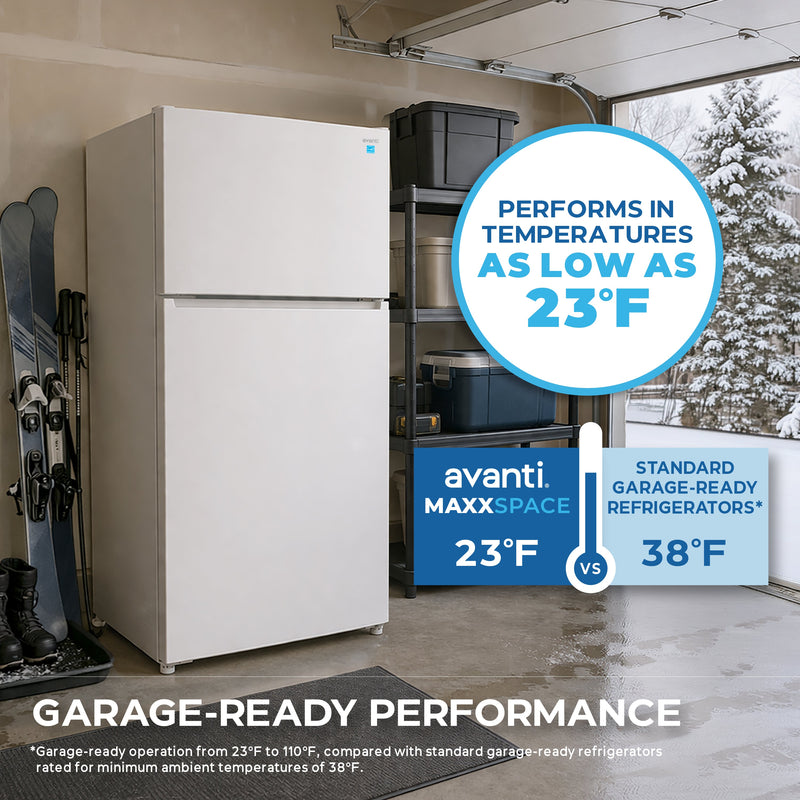 Avanti MaxxSpace Garage-Ready 24 cu. ft. Refrigerator Avanti Products, LLC
