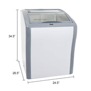 Avanti 4.2 cu. ft. Commercial Sliding Glass Top Freezer or Refrigerator Avanti Products, LLC